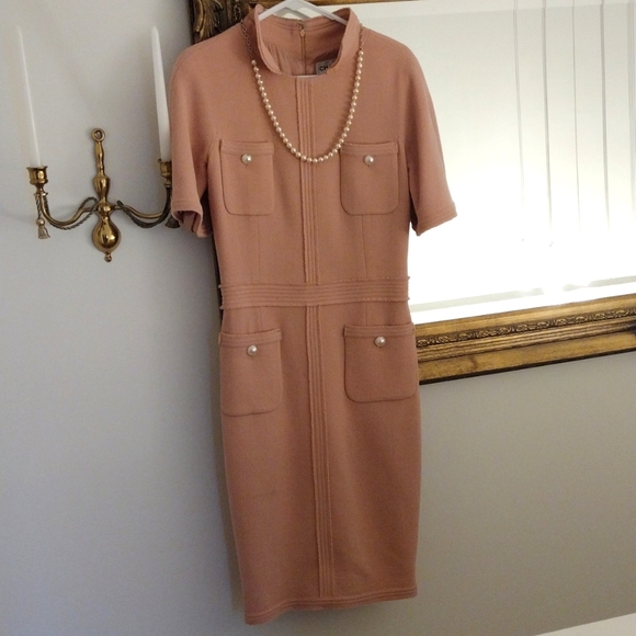 Chanel 2012 spring runway pearl belt/necklace dress - Picture 5 of 17